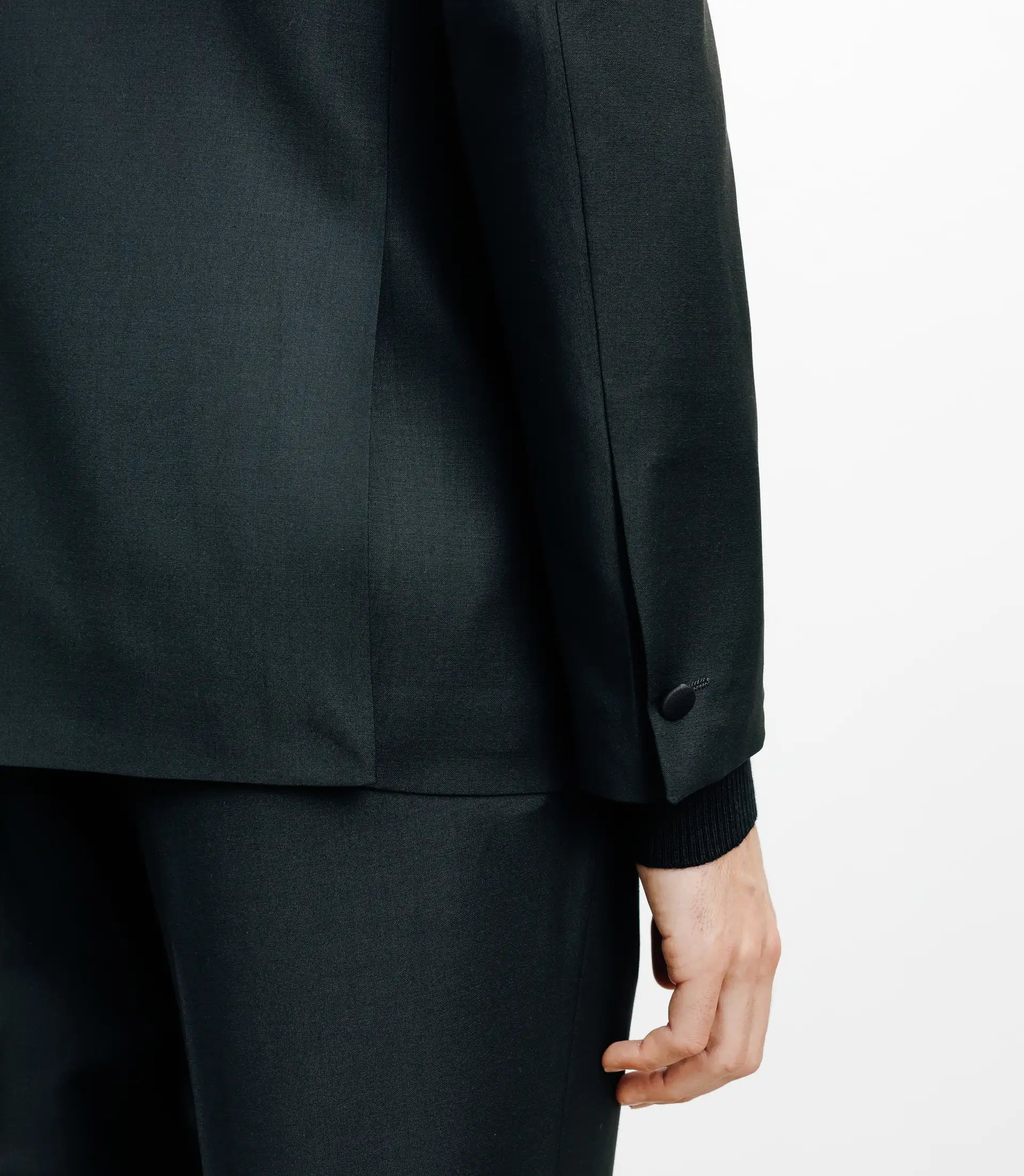 Costume croisé noir - IZAC