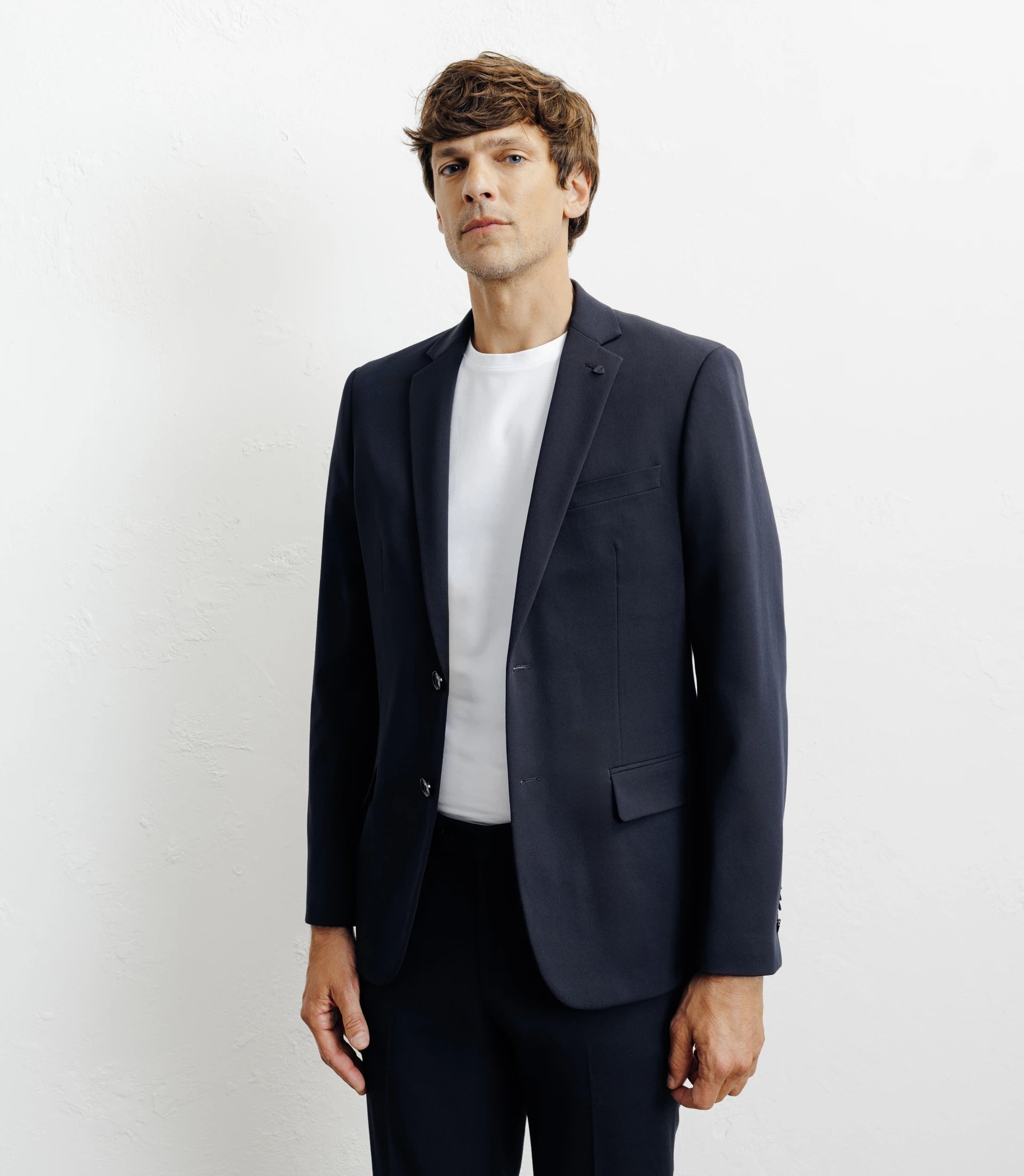 Costume lavable 2 boutons marine - IZAC