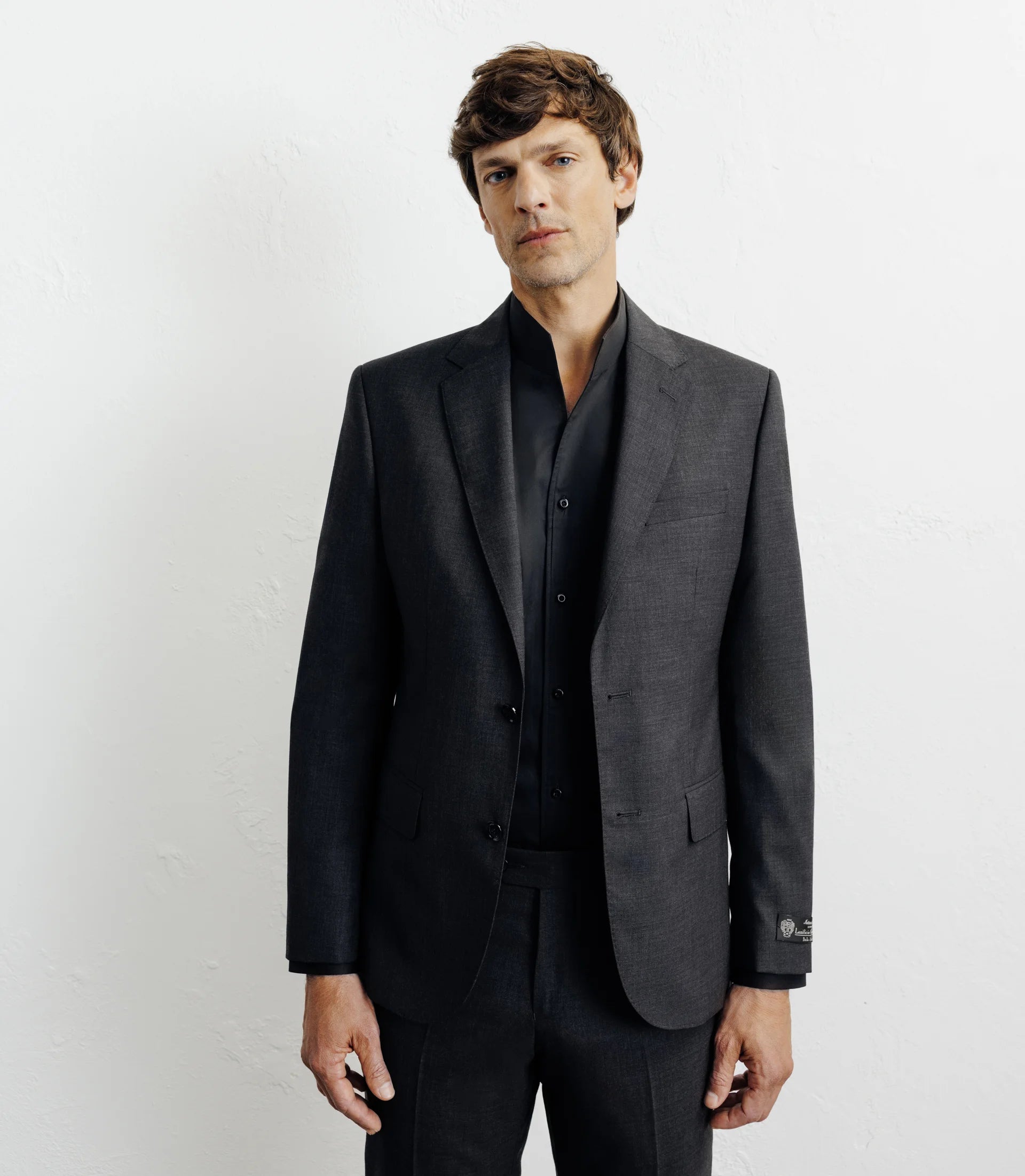 Costume 2 boutons anthracite - IZAC