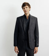 Costume 2 boutons anthracite - IZAC