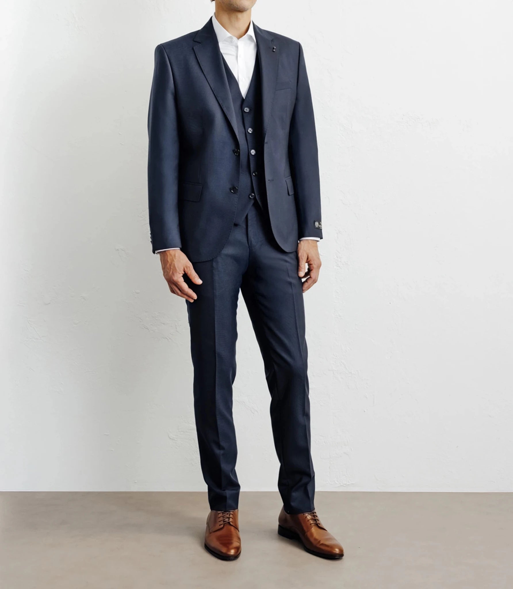 Costume 100% laine bleu marine - IZAC