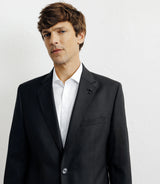 Costume 100% laine noir - IZAC