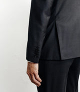 Costume 100% laine noir - IZAC