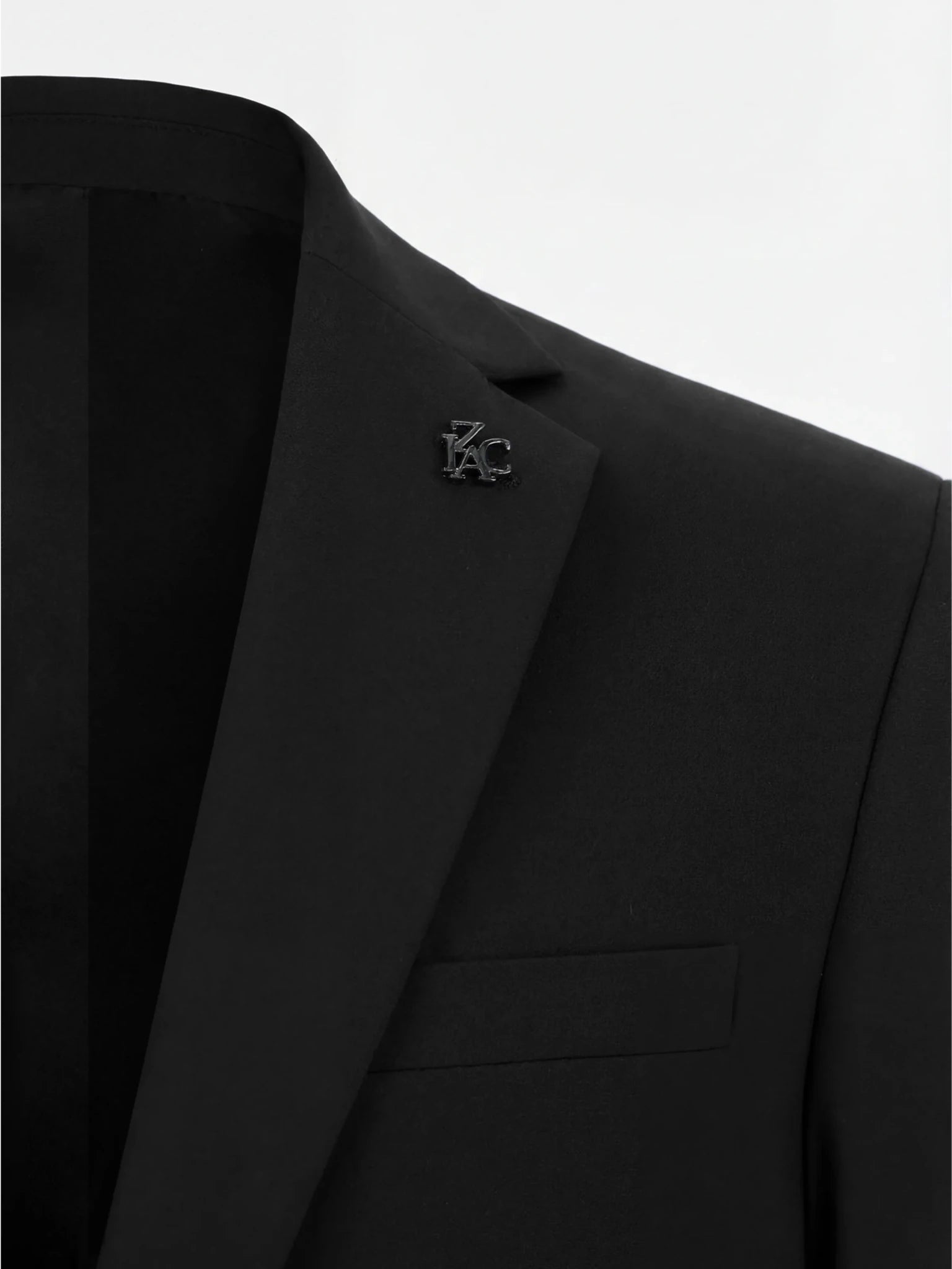 Costume 2 boutons noir - IZAC