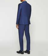 2-button wool suit BLUE