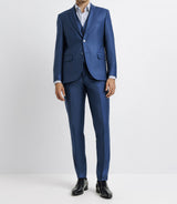 Blue wool 2 -wool suit