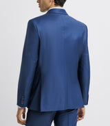 Blue wool 2 -wool suit