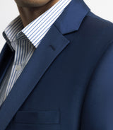 Blue wool 2 -wool suit