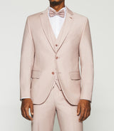 FAVORI 2-button wool suit in pink