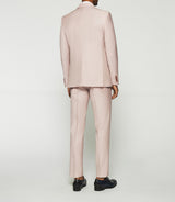 FAVORI 2-button wool suit in pink