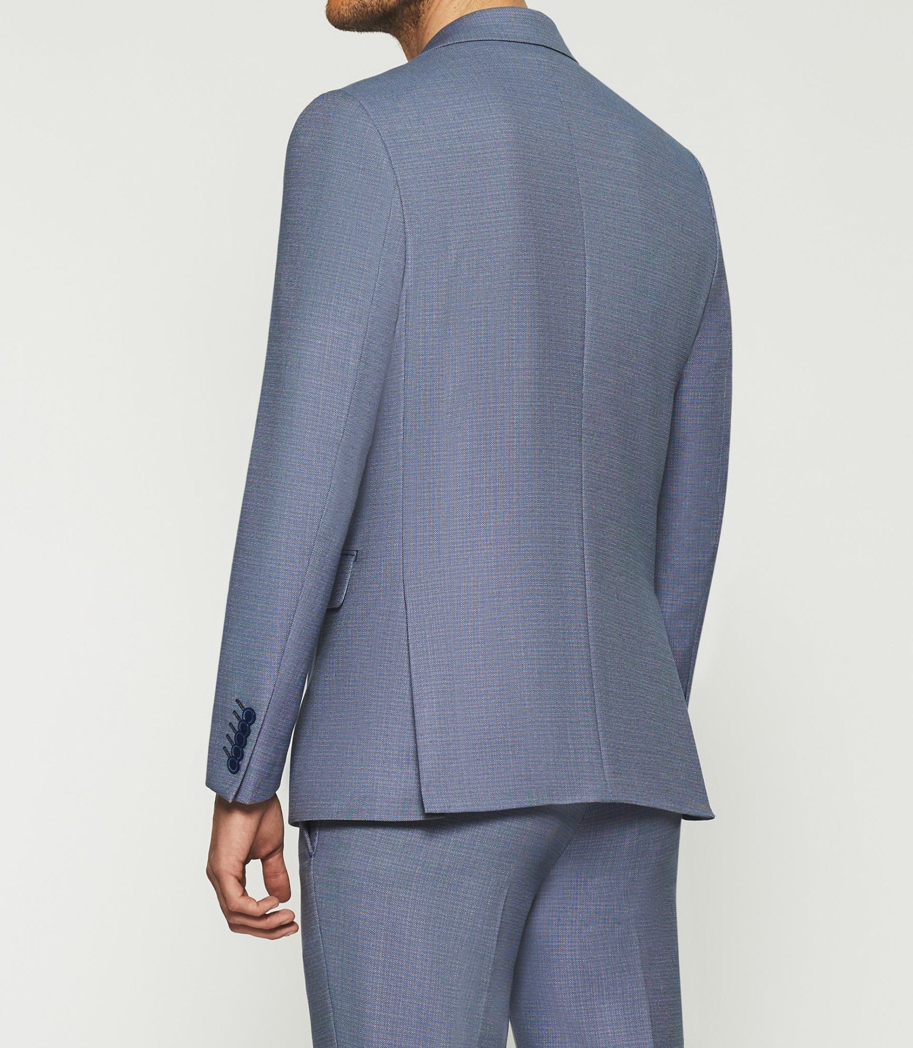 Costume 2 boutons bleu FAZIO - IZAC