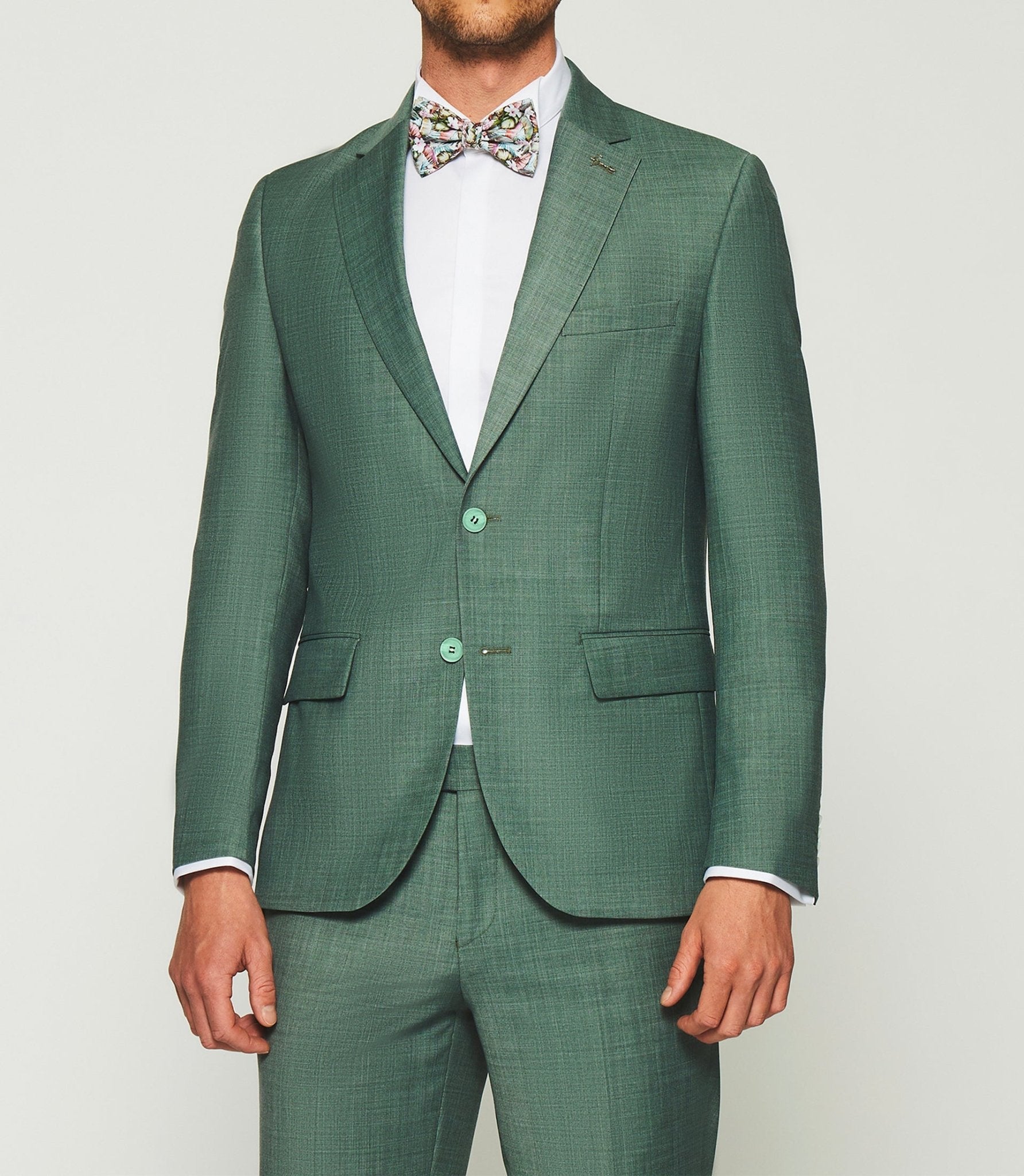 Costume 2 boutons kaki FERLA - IZAC