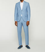 Light blue tennis striped suit FERNO