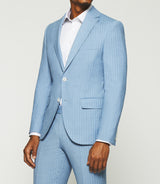 Light blue tennis striped suit FERNO