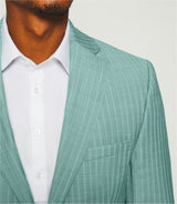 2-button suit with khaki tennis stripes FERNO