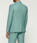 2-button suit with khaki tennis stripes FERNO