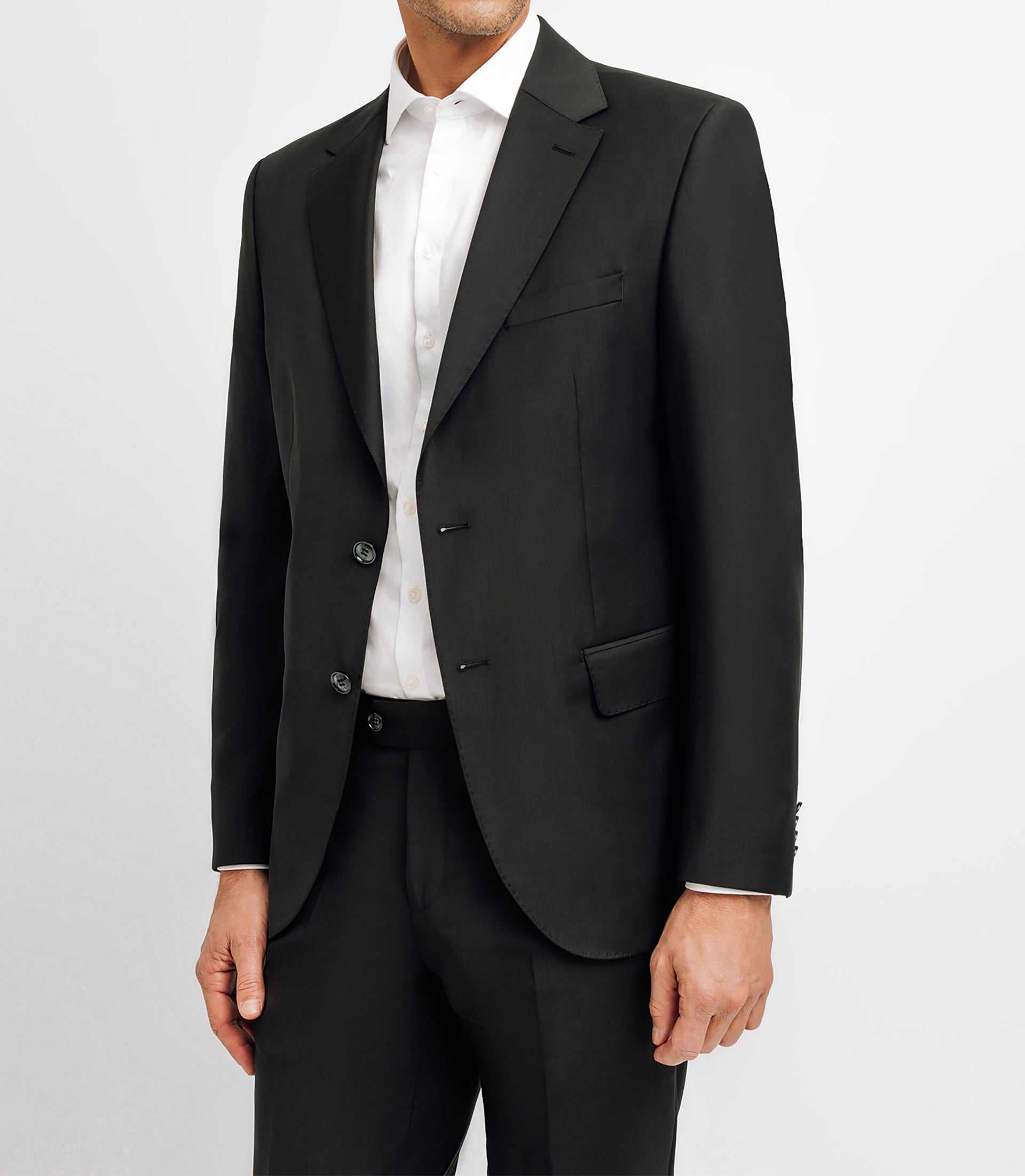 Costume 2 boutons NOIR - IZAC