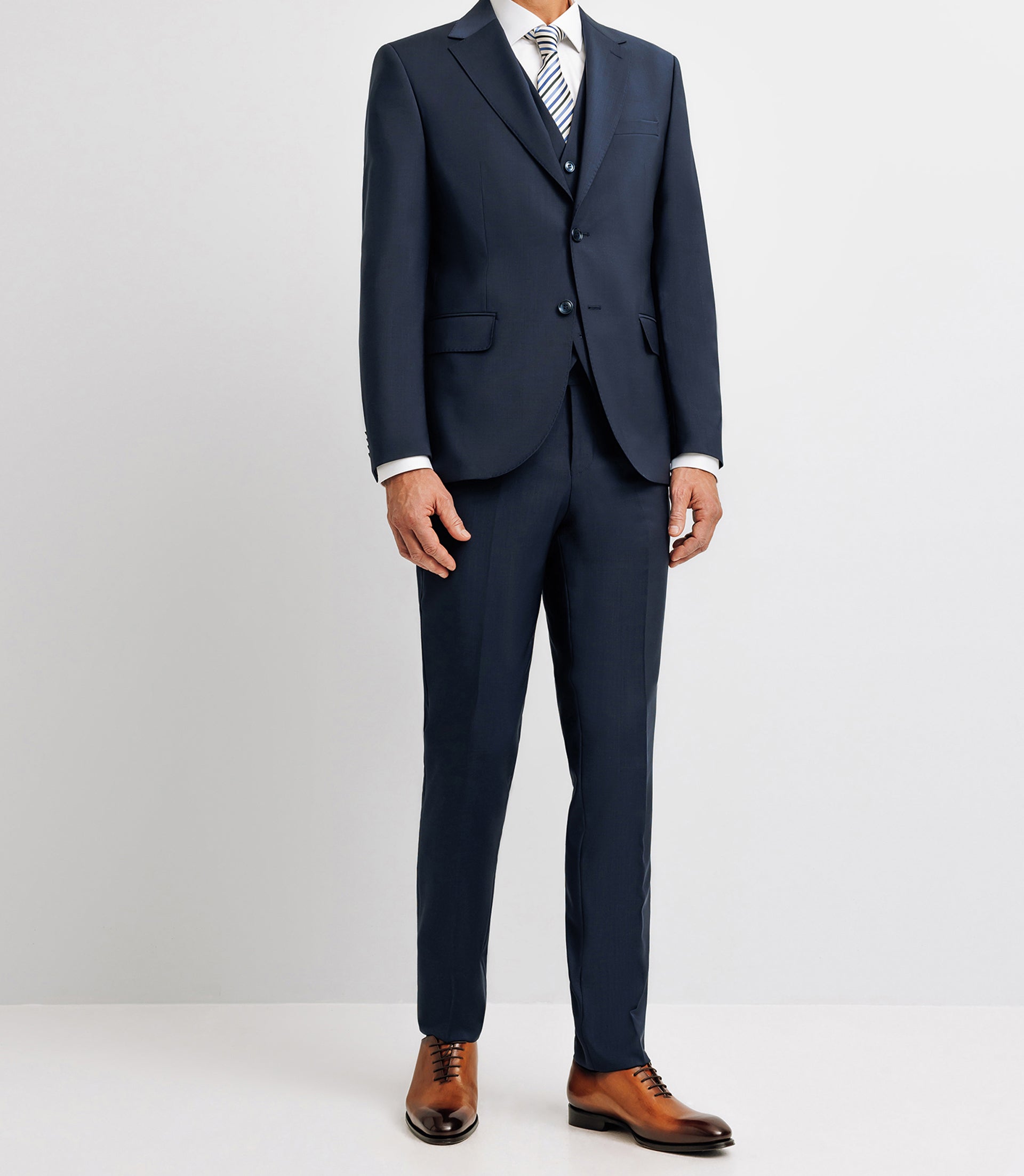 Costume Homme Izac Bleu Marine IZAC Veste Casual Homme AURA Bleu