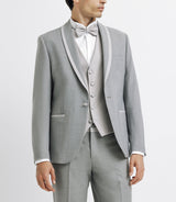 Light gray ceremony costume