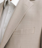 Tarag suit 2 beige buttons