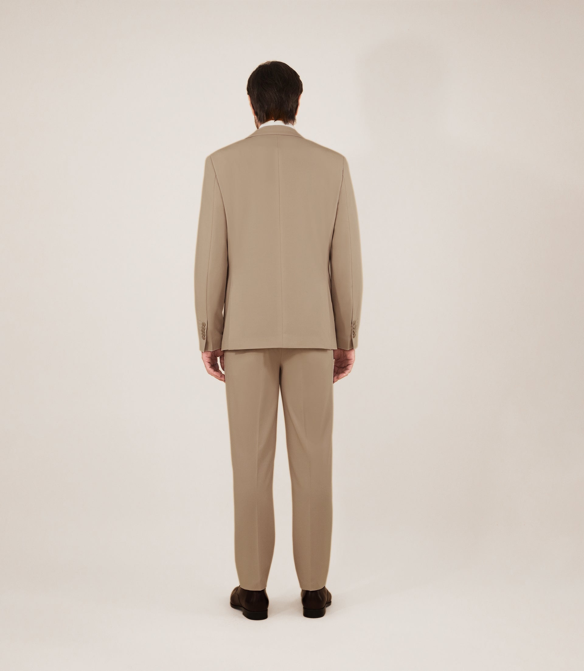 Costume 2 boutons beige clair - IZAC