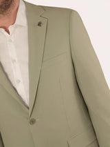 Costume 2 boutons vert clair - IZAC