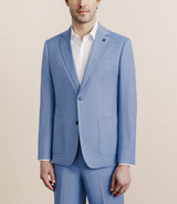 Costume 2 boutons bleu ciel