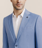 Costume 2 boutons bleu ciel