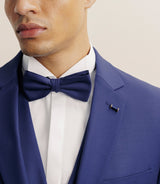 Costume 2 boutons laine majoritaire bleu