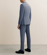 Costume avec 2 boutons bleu ciel