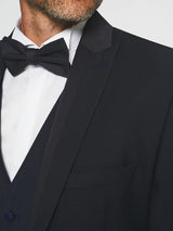 Costume cérémonie en laine bleu marine LYRIC - IZAC