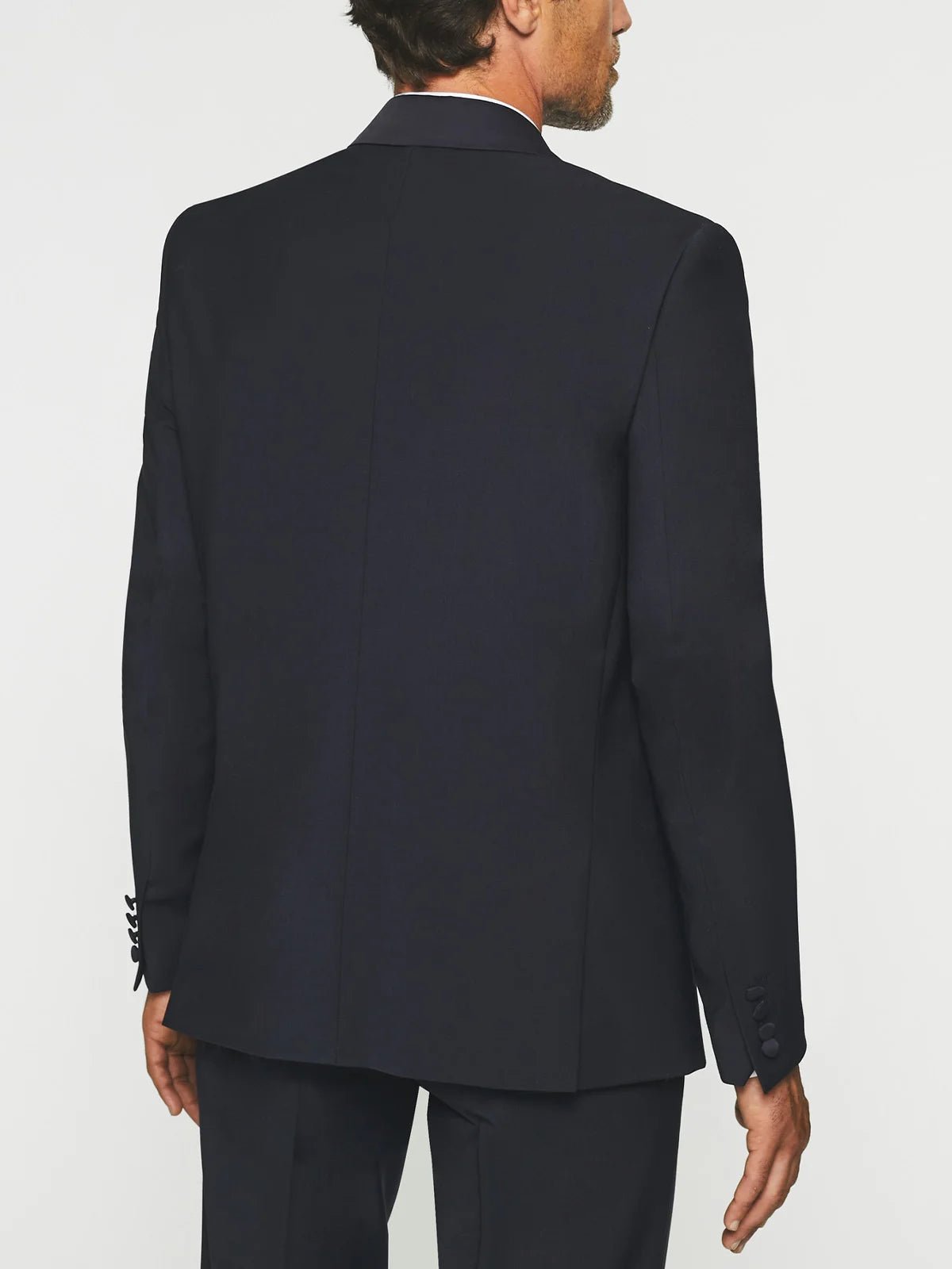 Costume cérémonie en laine bleu marine LYRIC - IZAC