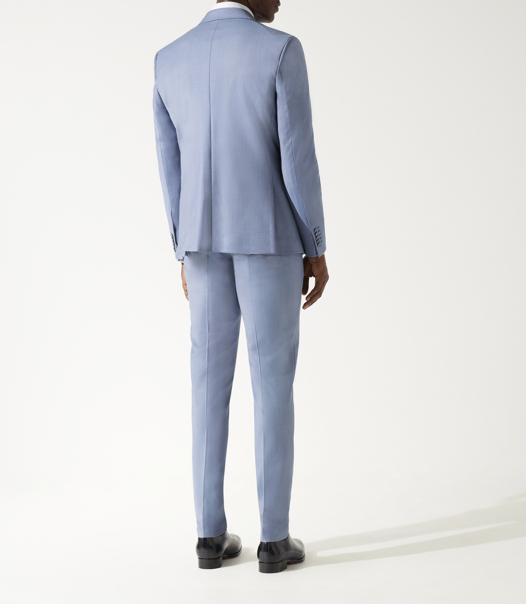 Costume 2 boutons bleu ciel - IZAC