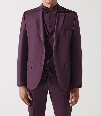 Costume violet 2 boutons - IZAC