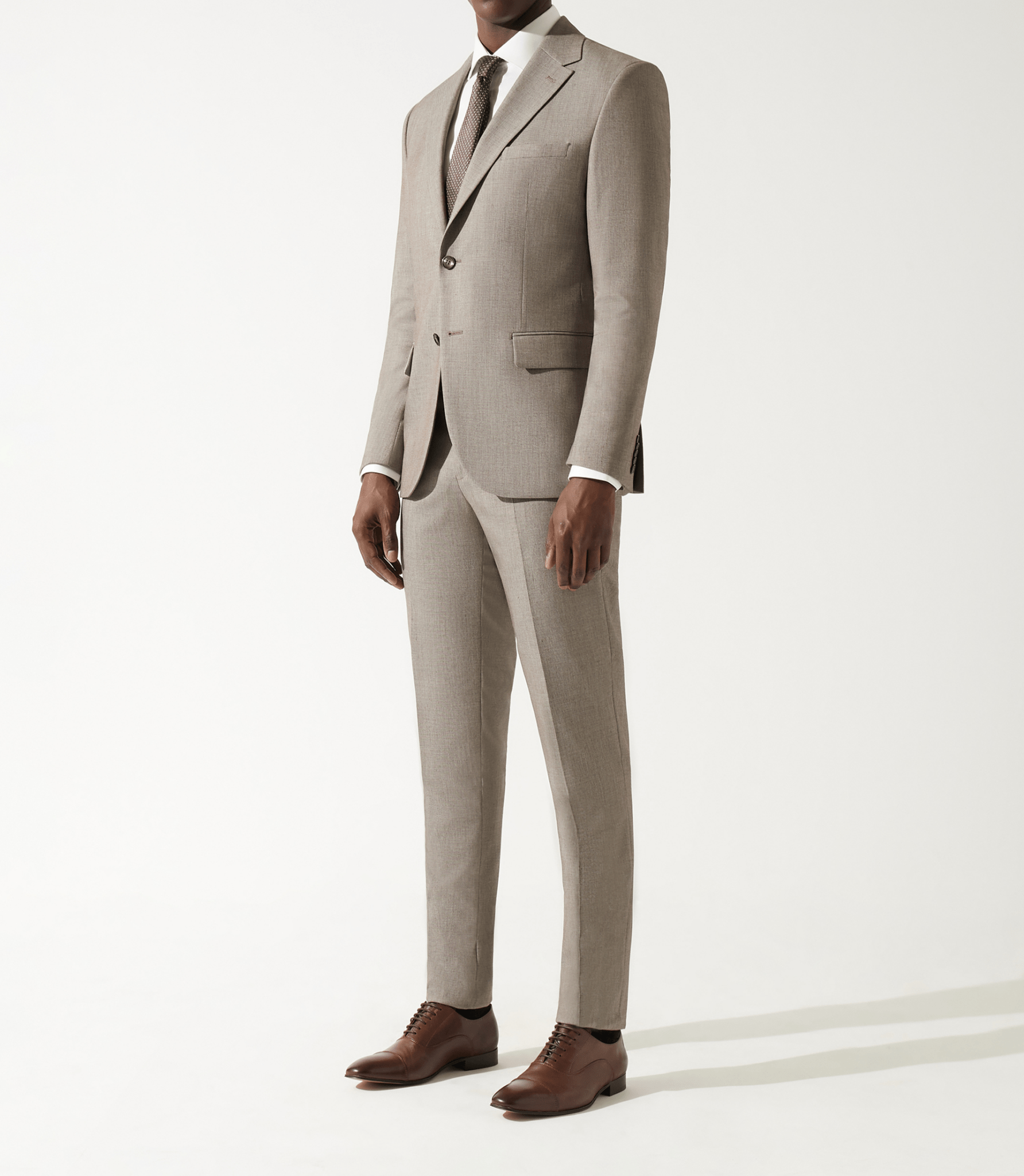 Costume beige 2 boutons - IZAC