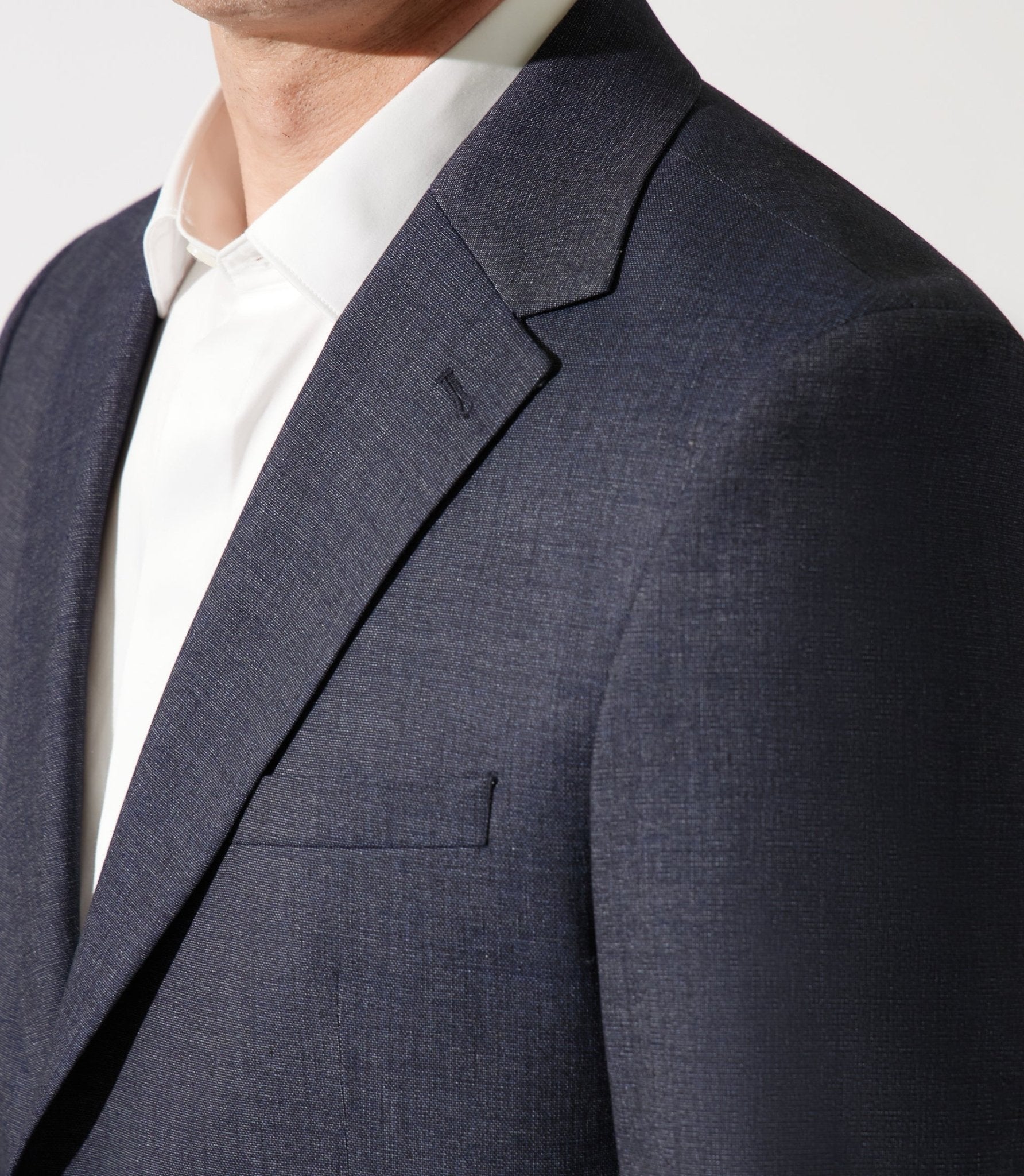 Costume bleu denim 2 boutons - IZAC