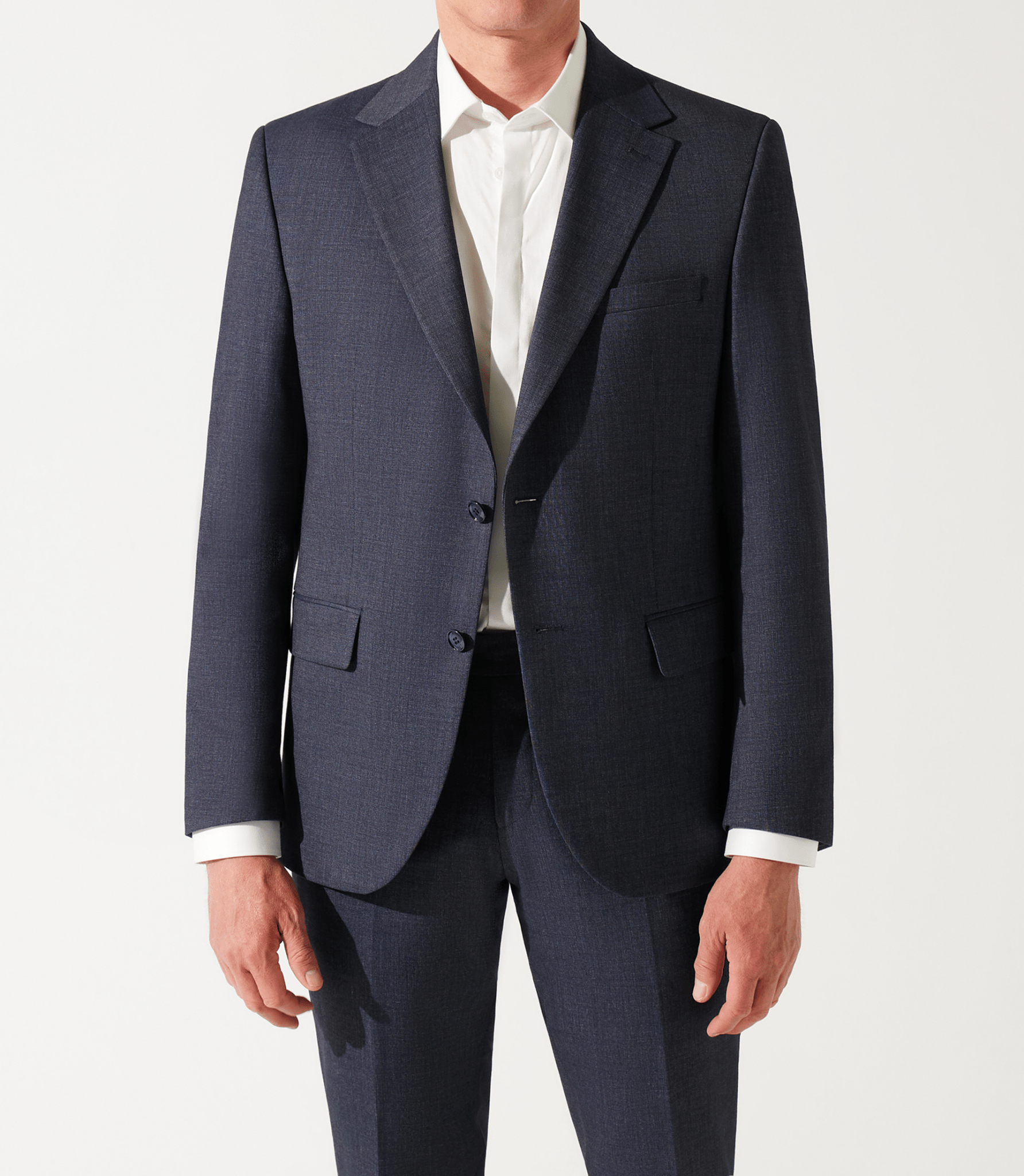 Costume bleu denim 2 boutons - IZAC