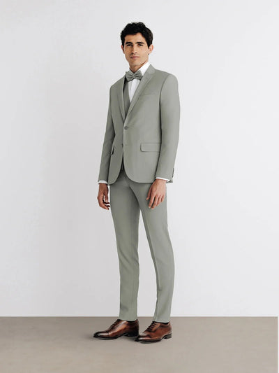 Costume 2 boutons vert clair - IZAC