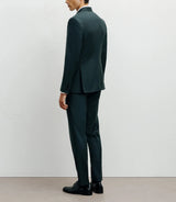 Costume ajusté 2 boutons vert