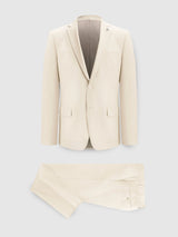 Costume 2 boutons beige clair - IZAC