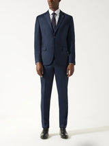 Costume 2 boutons bleu