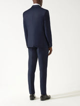 Costume 2 boutons bleu