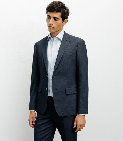 Costume with 2 blue buttons