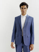 Costume en laine bleu - IZAC