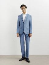 Costume 3 pièces cérémonie bleu ciel - IZAC