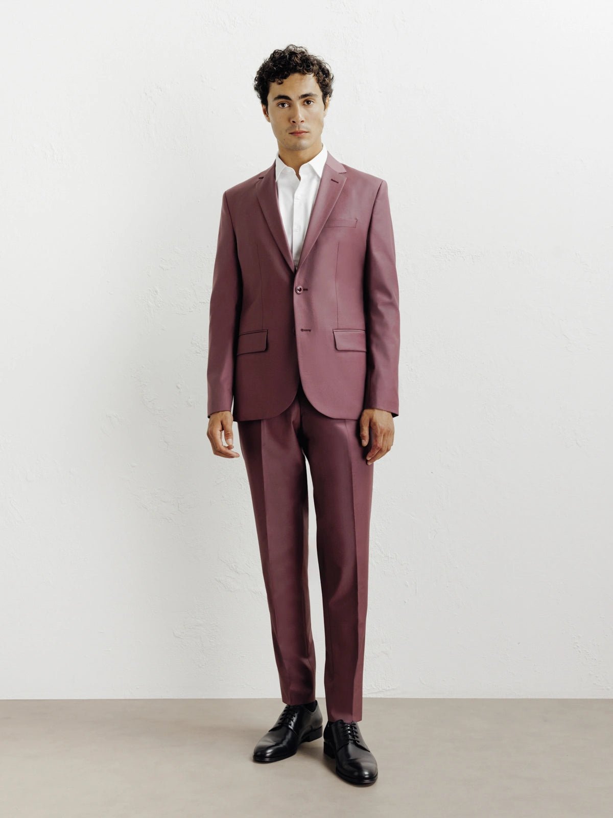 Costume 3 pièces cérémonie framboise - IZAC