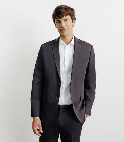 Costume 2 boutons bordeaux - IZAC