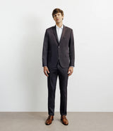 Costume 2 boutons bordeaux - IZAC