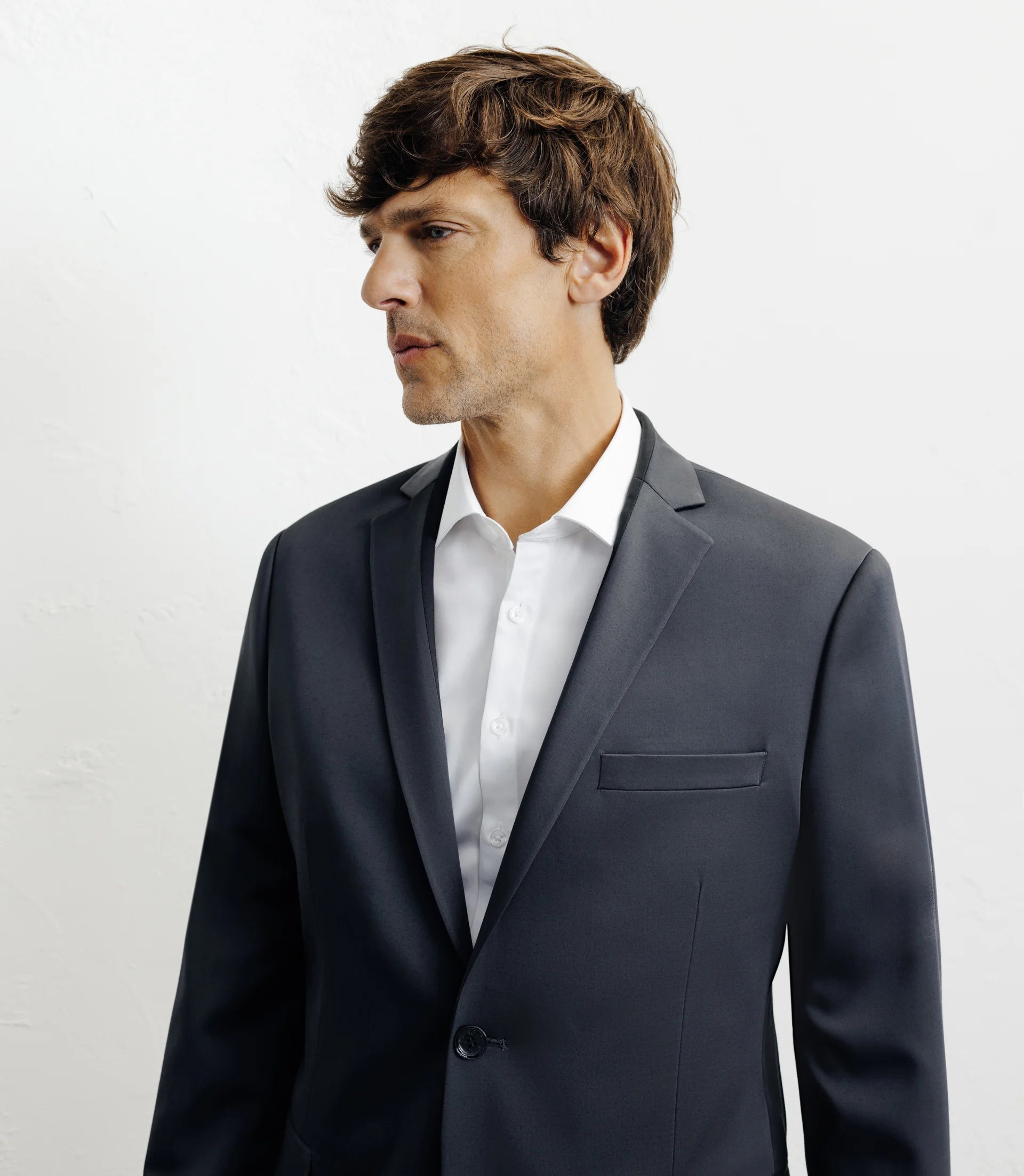 Costume 2 boutons gris - IZAC