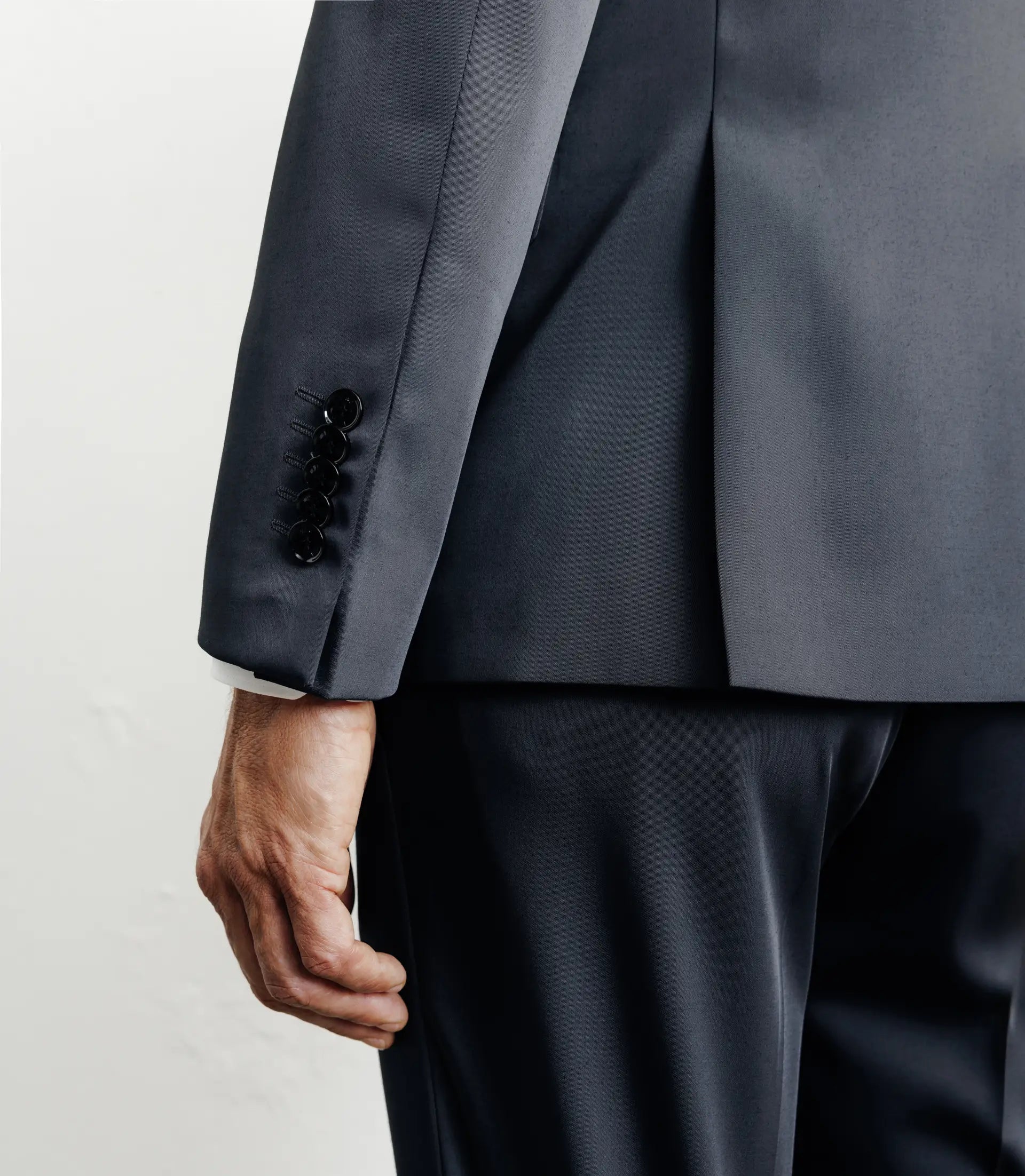 Costume 2 boutons gris - IZAC